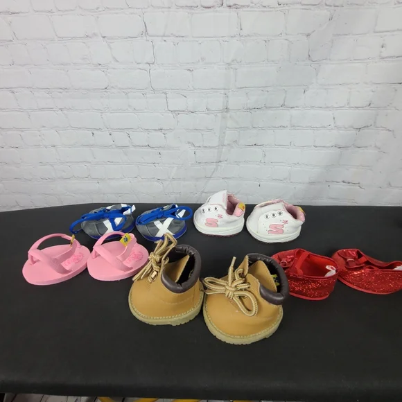 Build-A-Bear Shoe Bundle 5 pairs - Picture 3 of 10